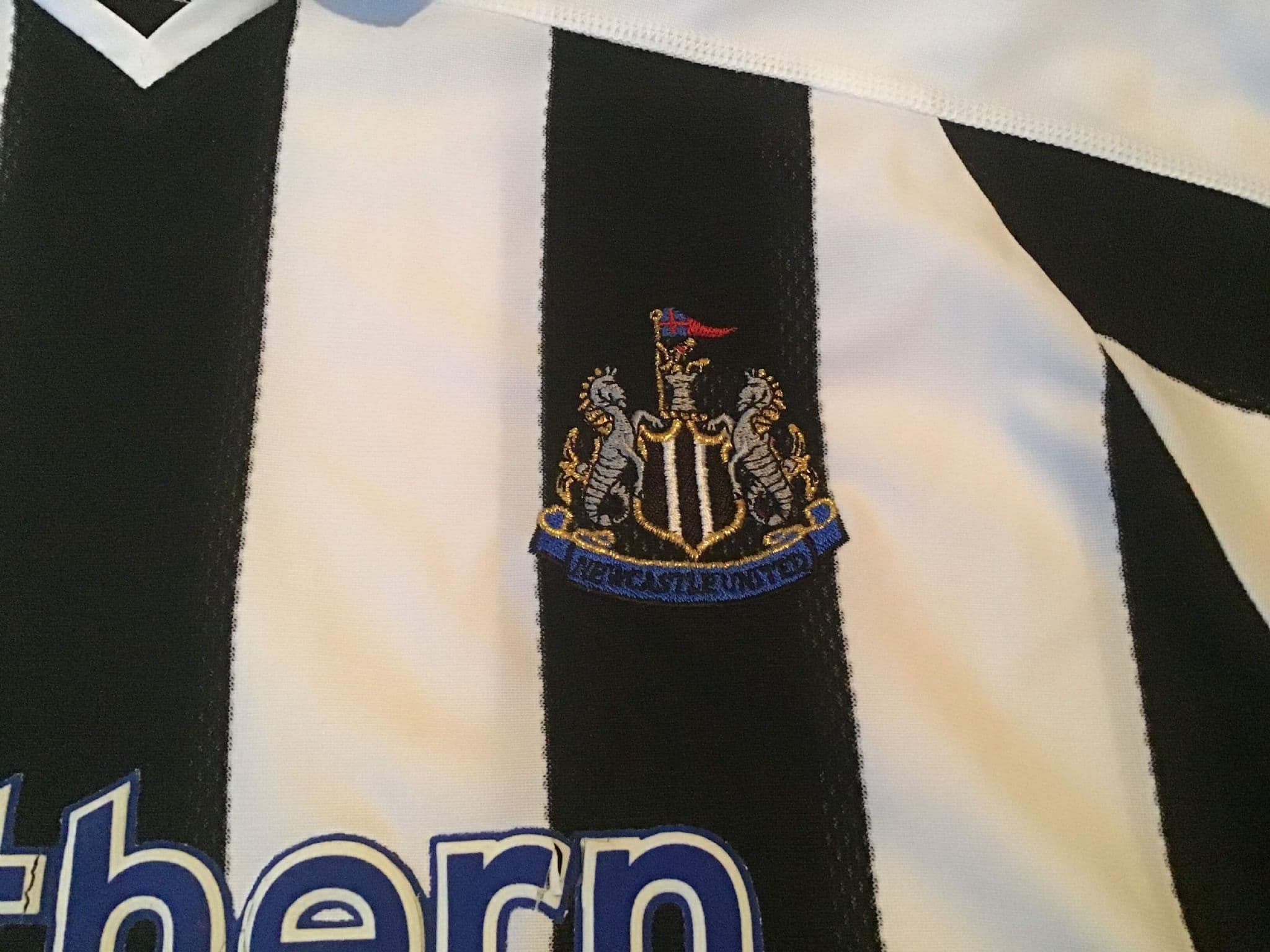 Maillot Vintage Newcastle United 2003 Domicile - Adidas - Taille L Homme