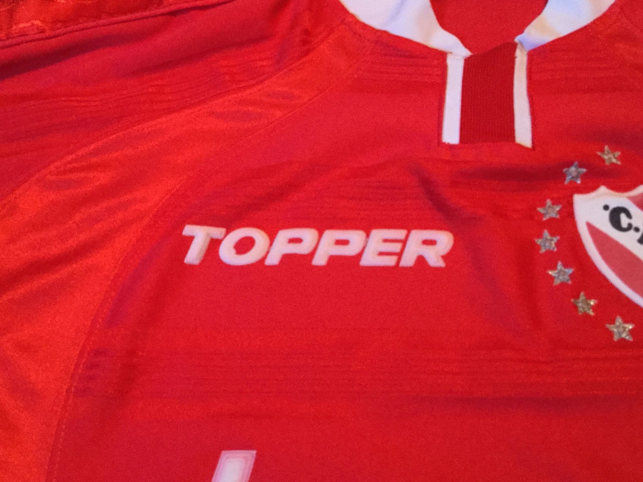 2003-04 Independiente サッカーユニフォーム topper 2003-04 Independiente サッカーユニフォーム topper - メルカリ