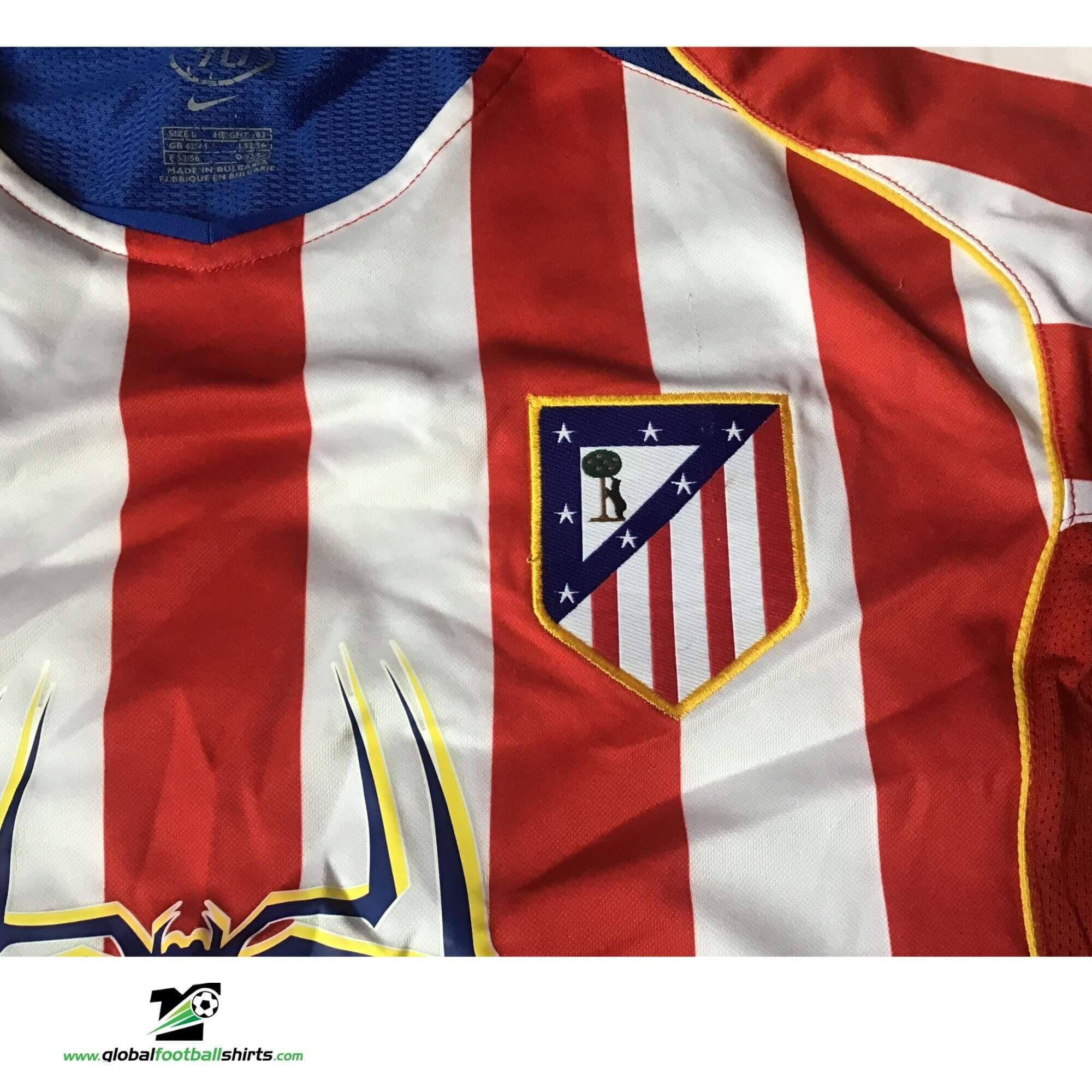Maillot De Foot Atletico Madrid Fernando Torres Spiderman Rouge - Taille M, Occasion