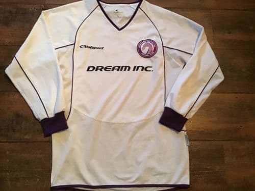 2004 2005 Harchester United L/s Away Football Shirt Large