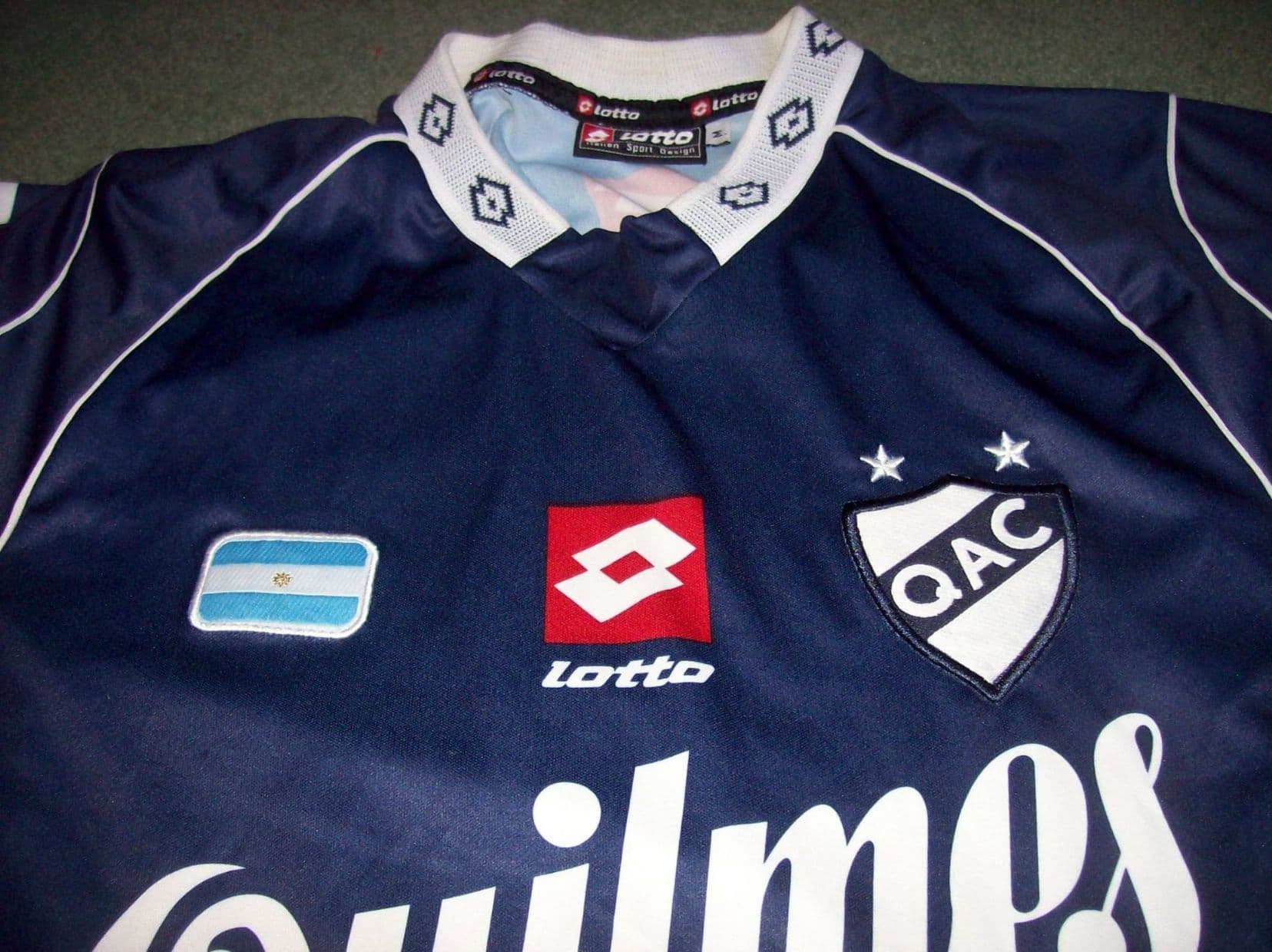 Maillot De Club Quilmes Atlético Saison 2004-2005 - Taille Grand (Large), Occasion
