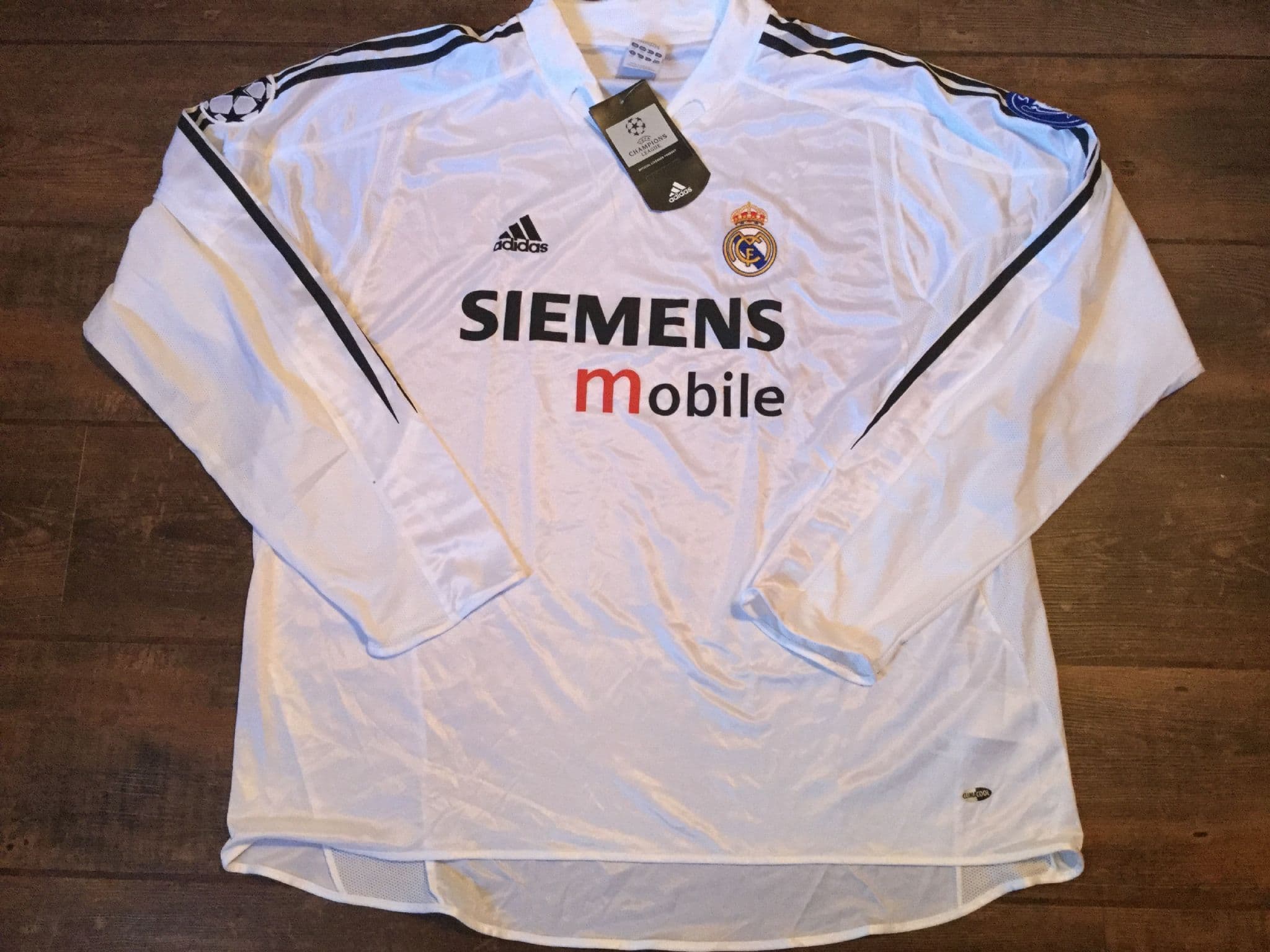 Global Classic Football Shirts 2004 Real Madrid Vintage Old