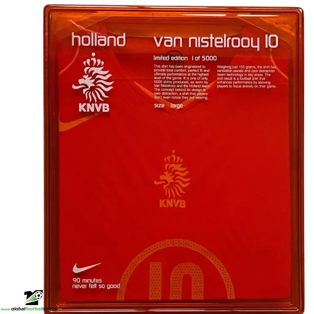 オランダ代表 van nistelrooy 10 限定版 シリアルナンバー入り