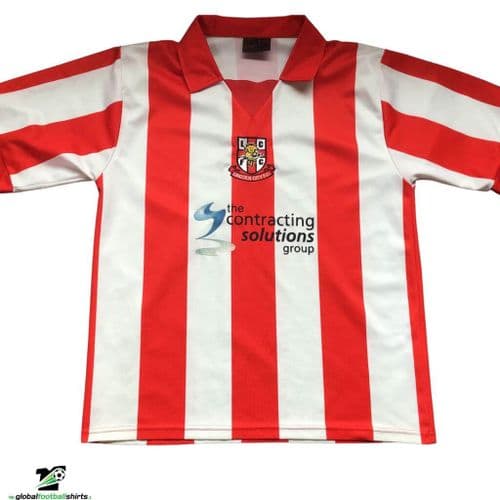 2004 2006 Lincoln City Home Football Shirt Medium