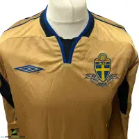 2004 Sweden Centenary Football Shirt Vintage Old Soccer Jerseys