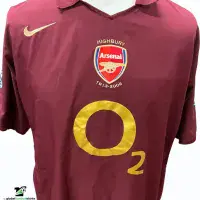 2005 Arsenal Highbury Classic Football Shirts Vintage Old Soccer Jerseys