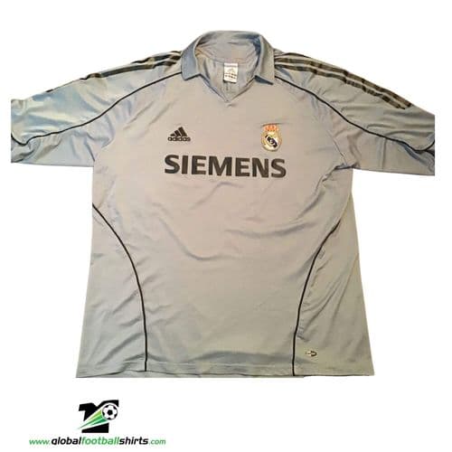 2005 2006 Real Madrid Third Away Football Shirt 2XL