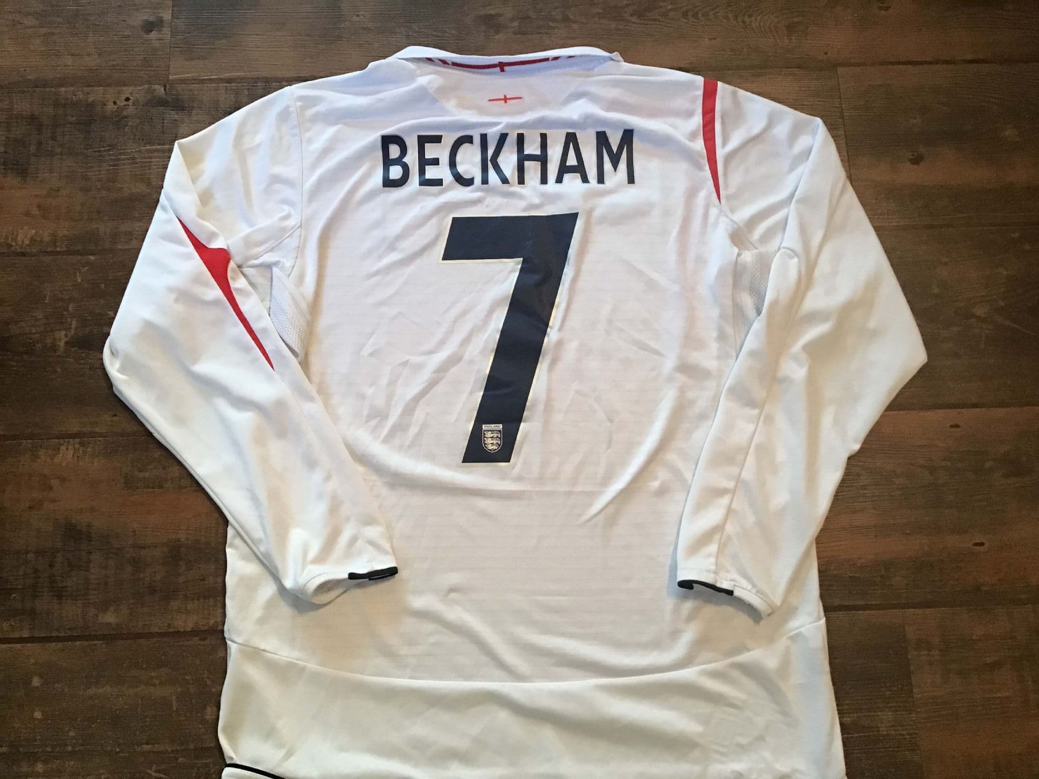 Greece Umbro Shirt David Beckham England Shirt 2005-07 England
