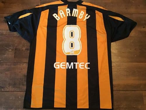 2006 2007 Hull City Barmby Football Shirt XL