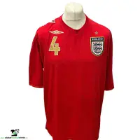 2006 2008 England Classic Football Shirts Vintage Old Soccer Jerseys