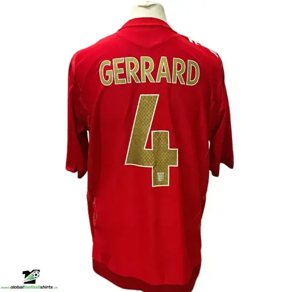 2006 2008 England Classic Football Shirts Vintage Old Soccer Jerseys