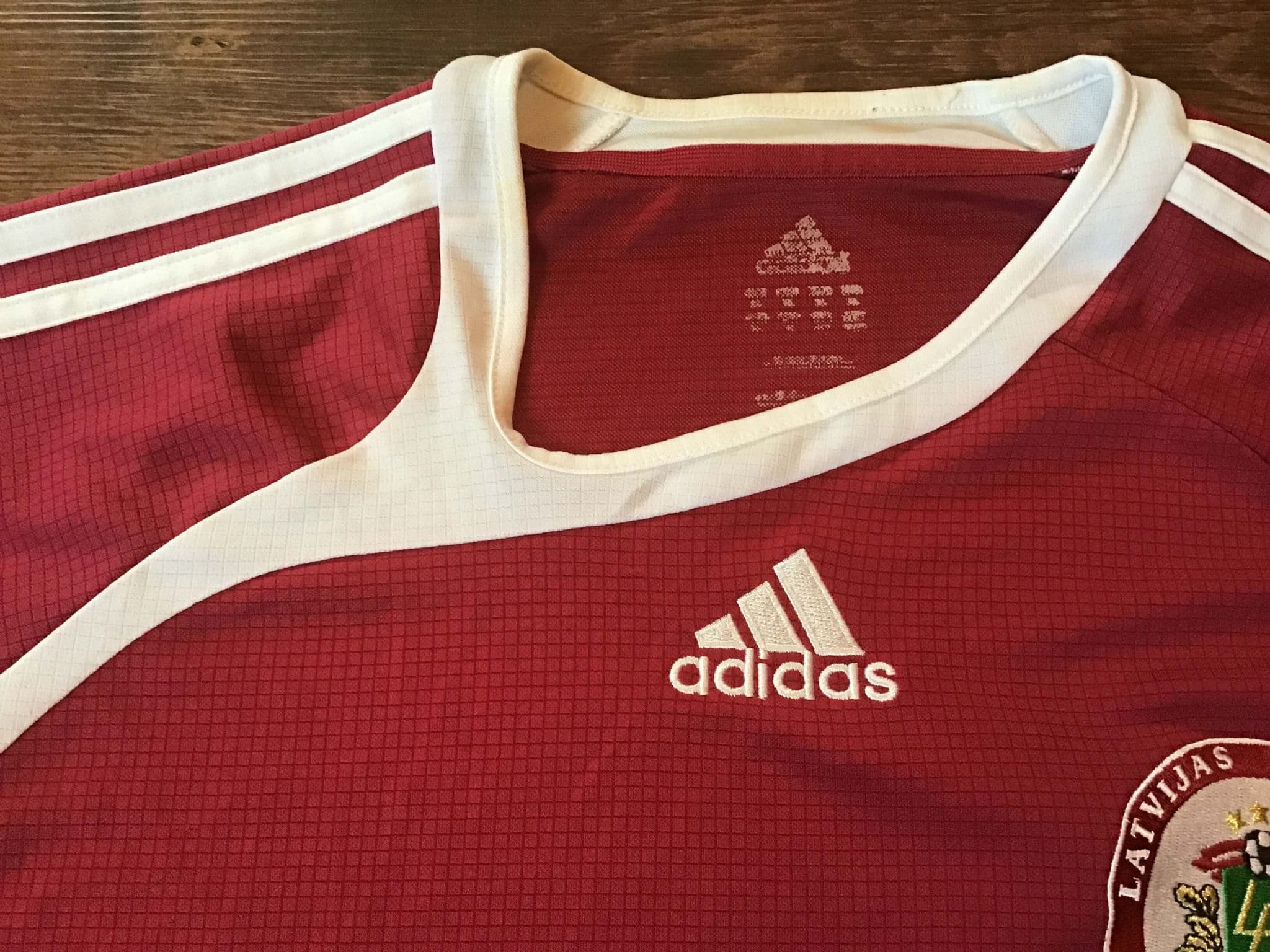 Maillot De Football Rare LIEPAJAS METALURGS Away 2006 – XL – Manches Longues – Hummel