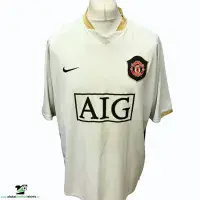 2006 2008 Manchester United Ronaldo Away Football Shirt XL