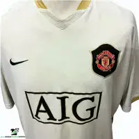 2006 2008 Manchester United Ronaldo Away Football Shirt XL