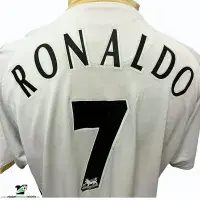 2006 2008 Manchester United Ronaldo Away Football Shirt XL