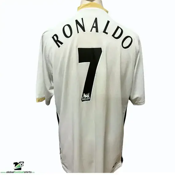 2006 2008 Manchester United Ronaldo Away Football Shirt XL