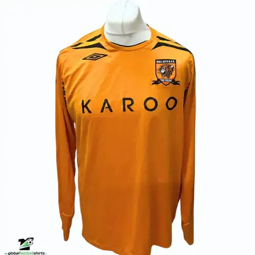 2007 2008 Hull City Home L/s Football Shirt Large