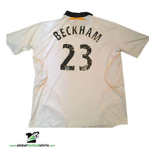 2007 2008 LA Galaxy Beckham Football Shirt XL