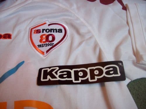Maillot AS Roma 2007-2008 Totti - Kappa Taille L, Neuf Avec étiquettes
