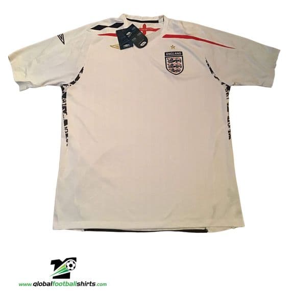 Classic Football Shirts | 2007 2008 England Vintage Old Soccer Jerseys