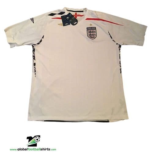 2007 2009 England BNWT Home Football Shirt 2XL