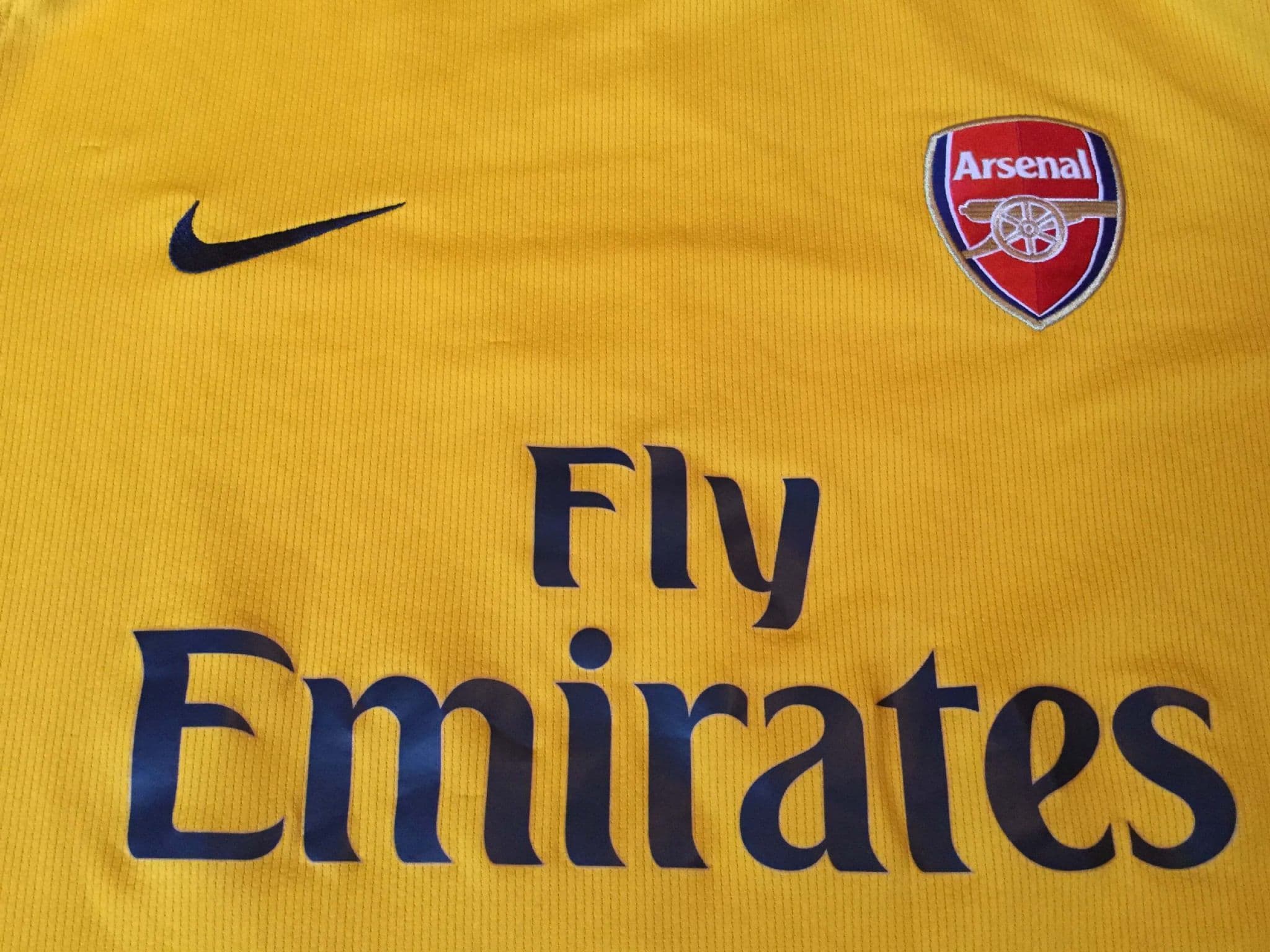 Nouveau maillot de football NIKE ARSENAL HOME 2008-2010 #30 KENNY XXL