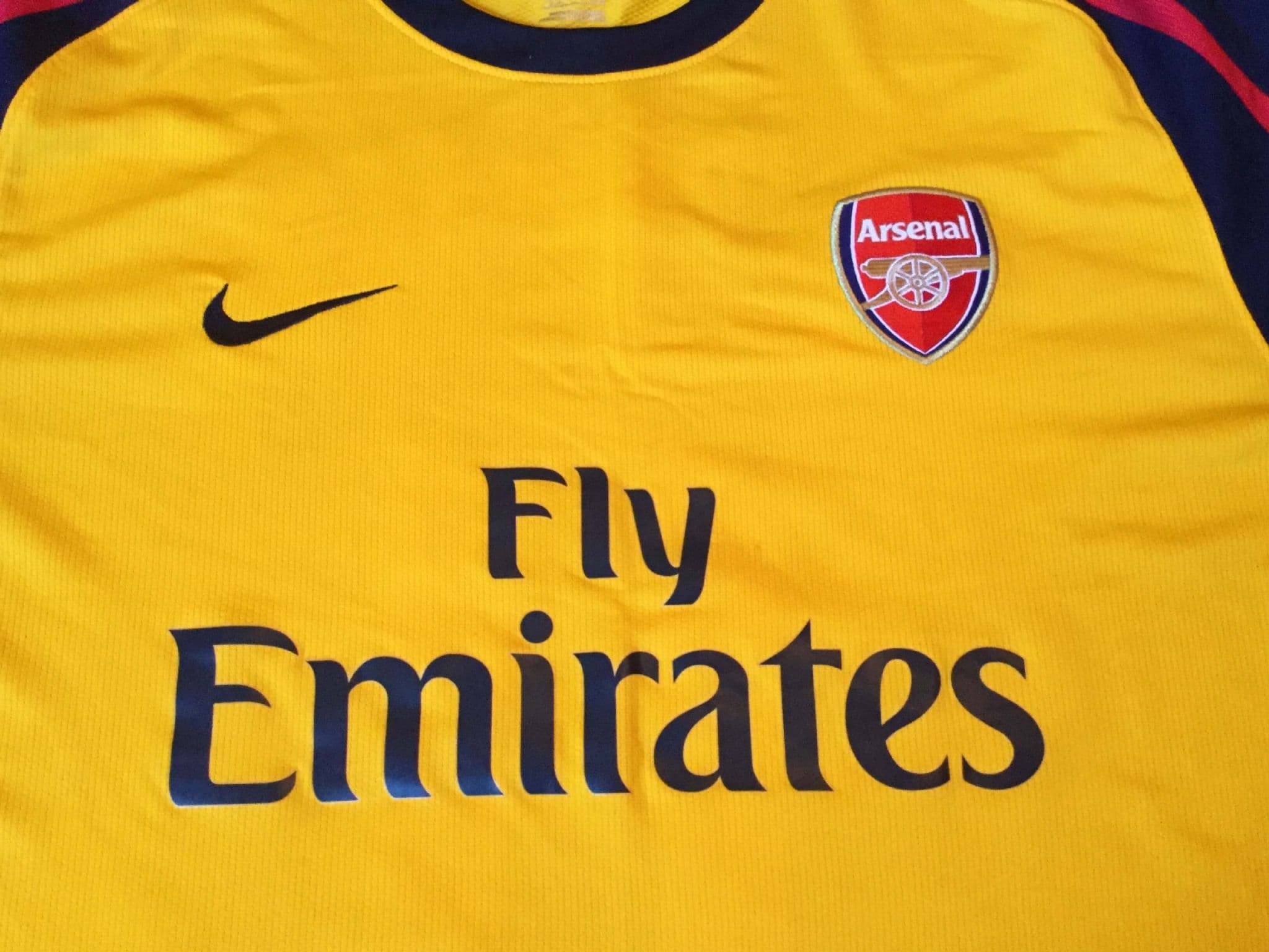 Maillot Arsenal Domicile 2008/2009 - Nike, Vintage, Taille L, Rouge