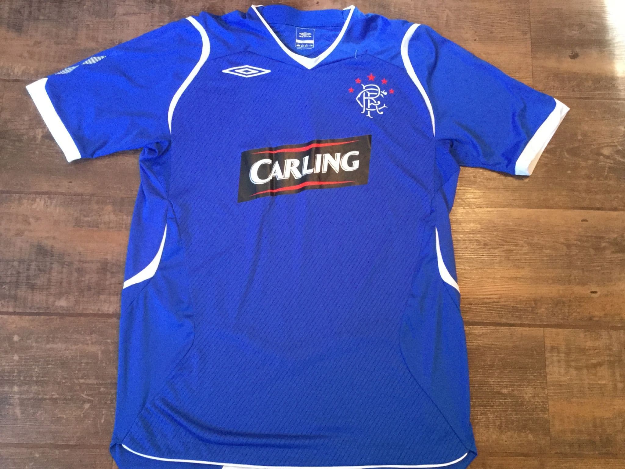Maillot domicile des Glasgow Rangers - 2008-2009 – Retro Football Shirts