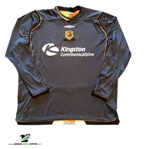 2008 2009 Hull City L/s Away Football Shirt 2XL