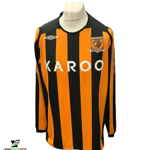 2008 2009 Hull City L/s Football Shirt Large