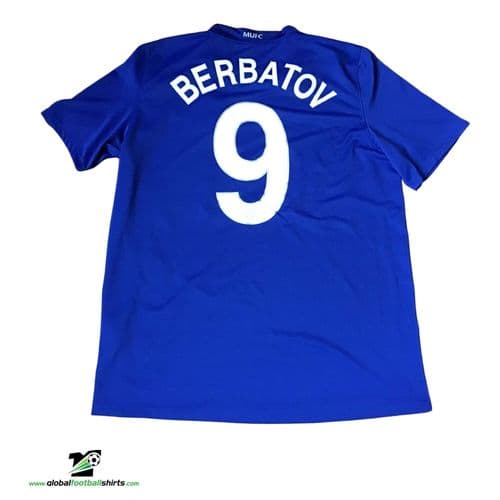2008 2009 Manchester United Berbatov Football Shirt Large