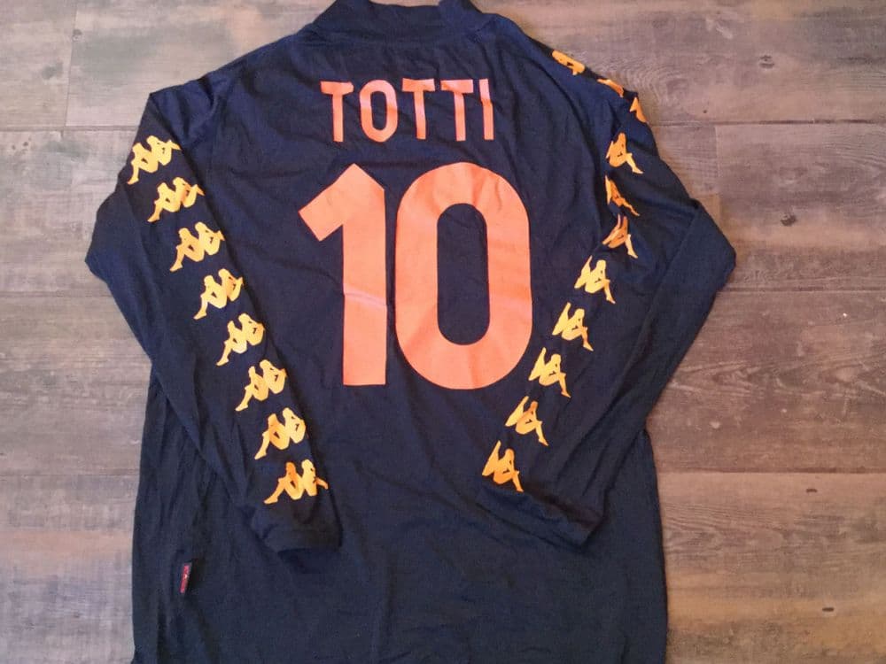 Maglia AS Roma 2007 2008 Totti Kappa Originale Tg L Maglia AS Roma 2007 2008 Totti Kappa Originale Tg L