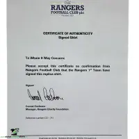 2009 2010 Glasgow Rangers Classic Football Shirts Vintage Old Jerseys