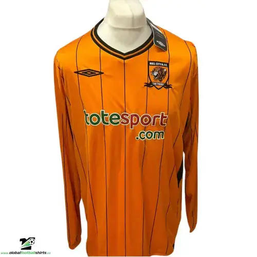 2009 2010 Hull City BNWT Home L/s Football Shirt XL