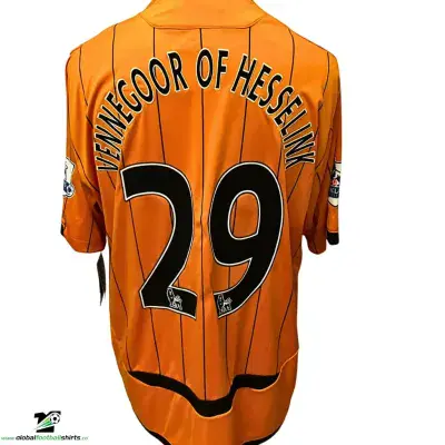 2009 2010 Hull City BNWT Vennegoor of Hesselink Home Football Shirt 2XL