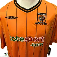 2009/10  Hull City Football Shirt | Vintage Umbro Jersey