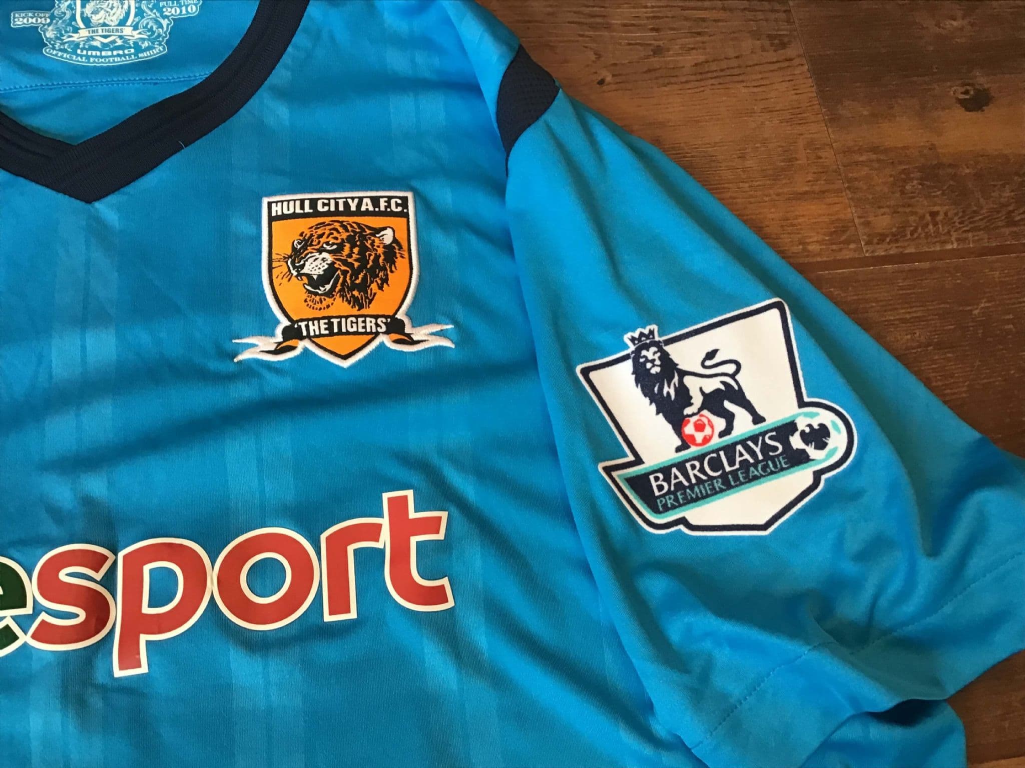 Maillot de foot de Hull City domicile Adidas 2010/11