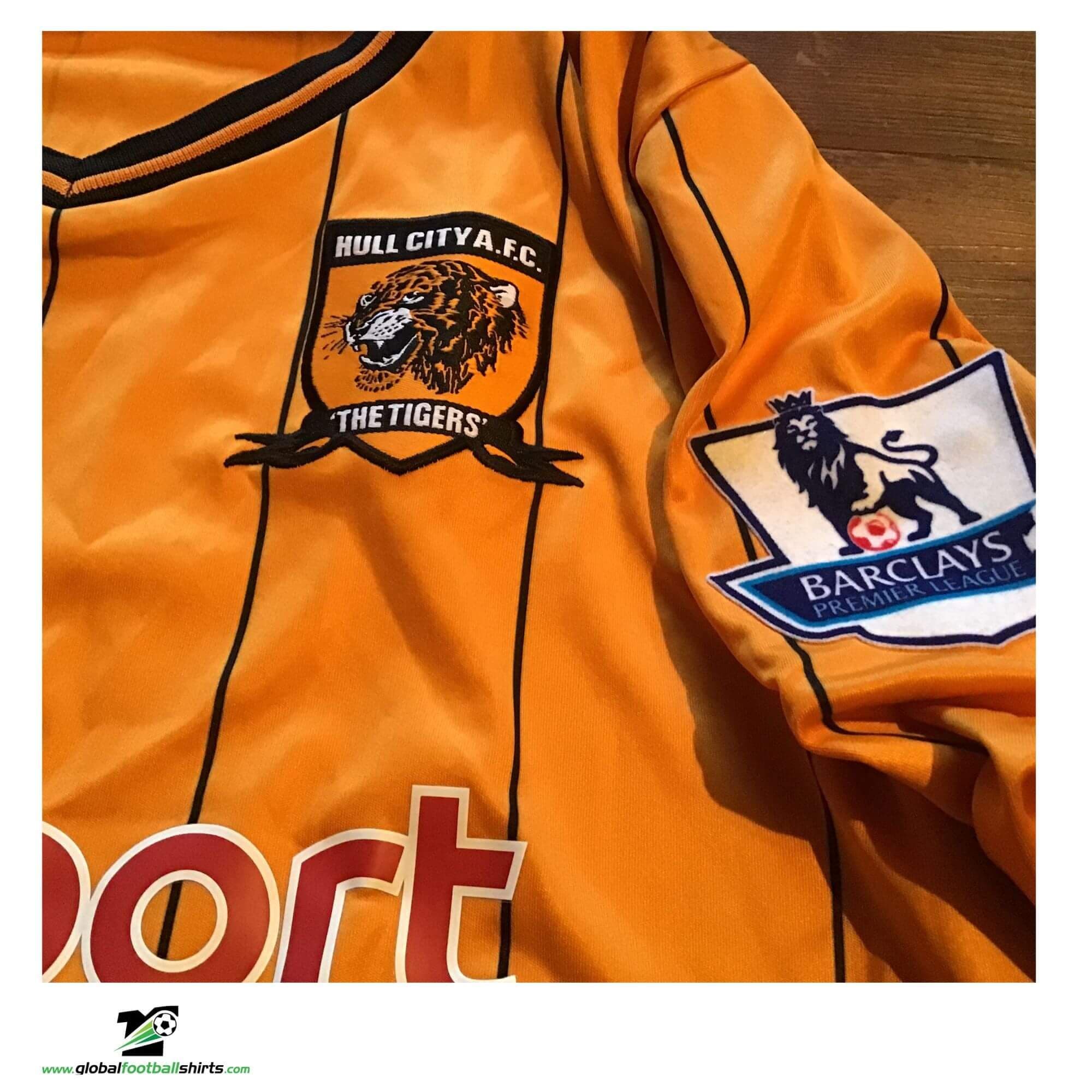 Maillot Domicile Hull City AFC 2009-2010 Taille XXL - Authentique Umbro, Joueur Jozy Altidore