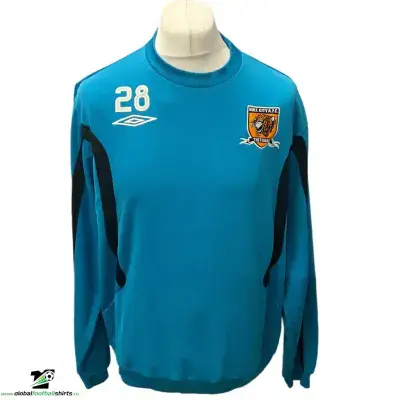 2009 2010 Hull City No 28 Player Issue Sonko Training Top Football Shirt XL