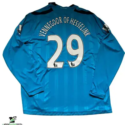 2009 2010 Hull City Vennegoor of Hesselink Player Issue L/s Away Football Shirt XL