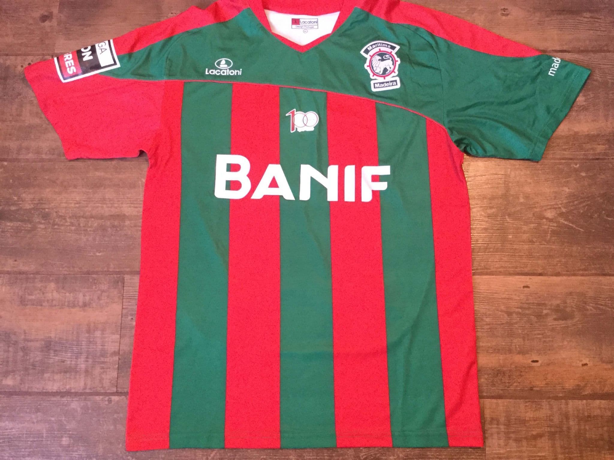 Lacatoni Maritimo Madeira ユニフォーム M Global Classic Football Shirts | 2010 Maritimo Vintage Old Soccer
