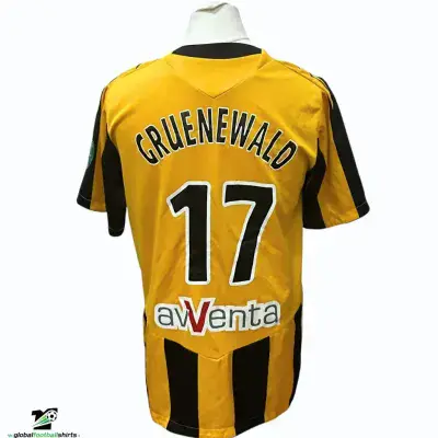 2011 Charleston Battery Gruenewald Match Worn Football Shirt v Portsmouth