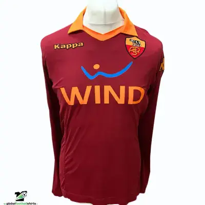 2012 2013 AS  Roma Home L/s Football Shirt XL