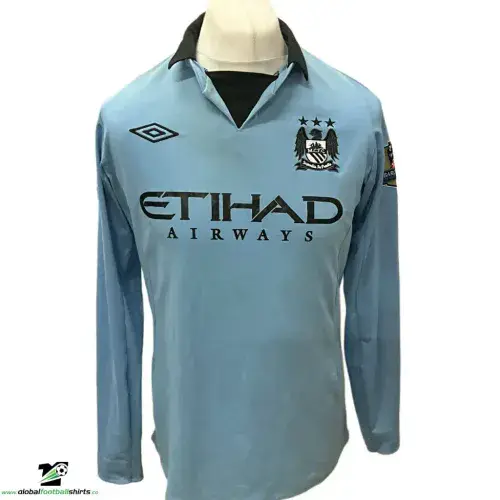 2012 2013 Manchester City Home L/s Football Shirt Medium