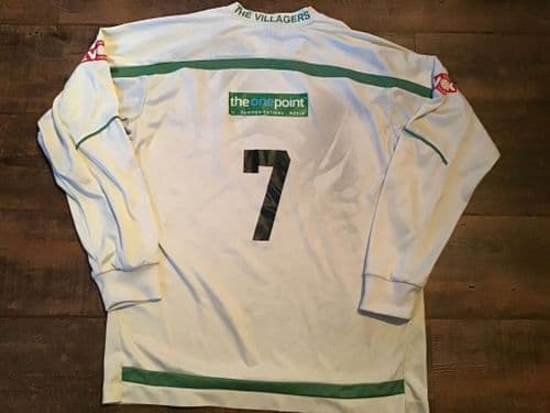 2012 2013 North Ferriby Match Worn L/s Football Shirt No 7