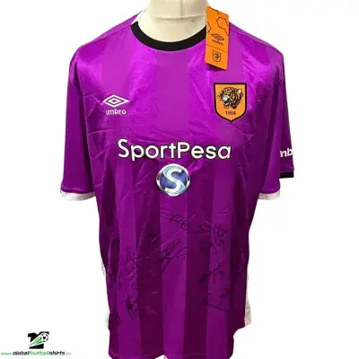 2016 2017 Hull City BNWT Signed Away Football Shirt XL