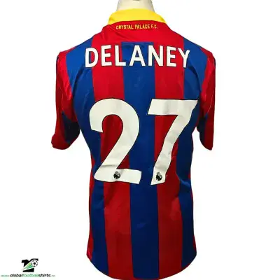 2017 Crystal Palace Delaney Match Worn Asia Trophy Football Shirt XL