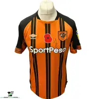 2018 Hull City Poppy Shirt | Old Official Umbro Jerseys