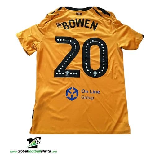 2019 2020 Hull City Bowen Match Player Issue Home Football Shirt Medium