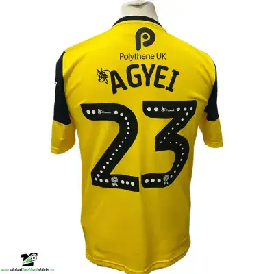 2019 2020 Oxford United Agyei Match Worn Football Shirt Medium